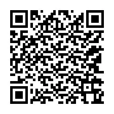 QR-koodi puhelinnumerolle +12142364878