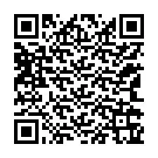 Código QR para número de teléfono +12142365804