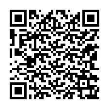 QR-Code für Telefonnummer +12142367452