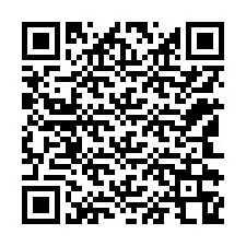 QR-koodi puhelinnumerolle +12142368041