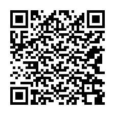 QR-koodi puhelinnumerolle +12142388923