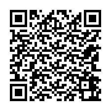 Código QR para número de telefone +12142462947