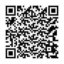 Codice QR per il numero di telefono +12142477001