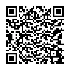 QR-код для номера телефона +12142487181