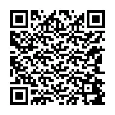 QR Code สำหรับหมายเลขโทรศัพท์ +12142487182