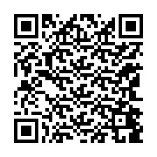 Código QR para número de teléfono +12142489152