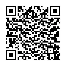 Kod QR dla numeru telefonu +12142545434