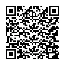 QR-koodi puhelinnumerolle +12142582168