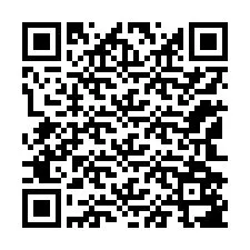 Codice QR per il numero di telefono +12142587355