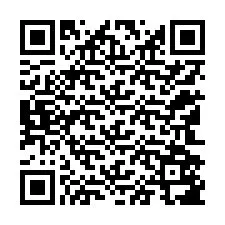 QR код за телефонен номер +12142587358