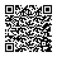 QR kód a telefonszámhoz +12142587359