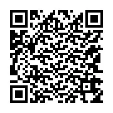 Código QR para número de teléfono +12142654872