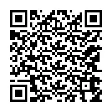 QR-код для номера телефона +12142654879