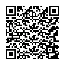 QR Code สำหรับหมายเลขโทรศัพท์ +12142683140