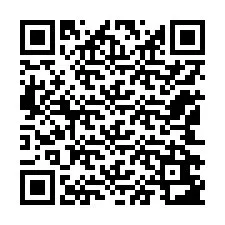 Kode QR untuk nomor Telepon +12142683287