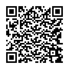 Código QR para número de teléfono +12142686426