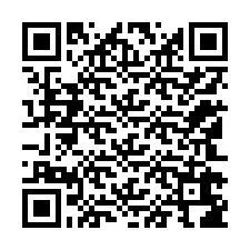 QR код за телефонен номер +12142686859