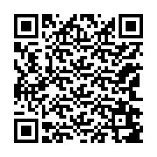 QR-koodi puhelinnumerolle +12142687515