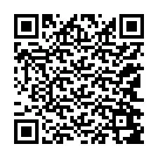 QR Code สำหรับหมายเลขโทรศัพท์ +12142687678