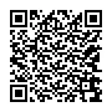 QR-код для номера телефона +12142696839