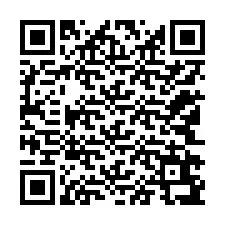 Codice QR per il numero di telefono +12142697439