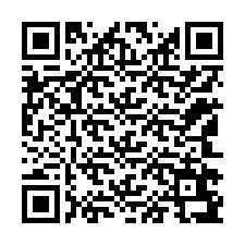 Codice QR per il numero di telefono +12142697441