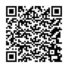 Código QR para número de teléfono +12142697541