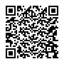 Codice QR per il numero di telefono +12142698343