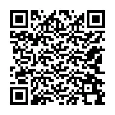 QR-koodi puhelinnumerolle +12142698737