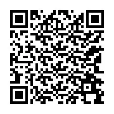 QR Code สำหรับหมายเลขโทรศัพท์ +12142698744