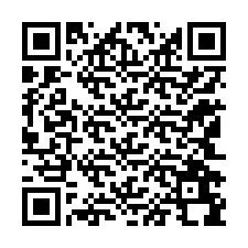 QR-код для номера телефона +12142698762