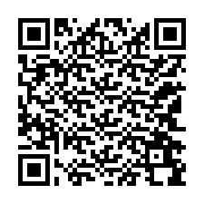 QR код за телефонен номер +12142698774