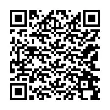 Código QR para número de teléfono +12142698795