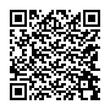 Código QR para número de teléfono +12142698796