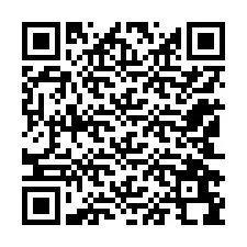 QR-koodi puhelinnumerolle +12142698797