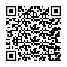 Código QR para número de teléfono +12142751445