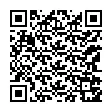 Código QR para número de teléfono +12142751450