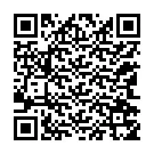 QR Code สำหรับหมายเลขโทรศัพท์ +12142755748