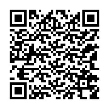 Kode QR untuk nomor Telepon +12142758944