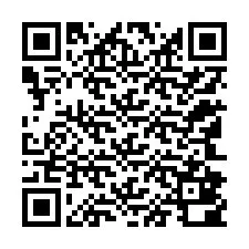 QR Code สำหรับหมายเลขโทรศัพท์ +12142800148