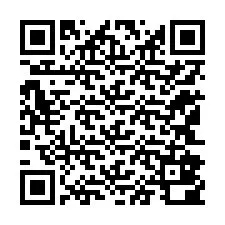 Kode QR untuk nomor Telepon +12142800872