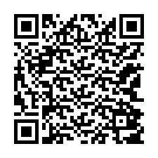 QR-code voor telefoonnummer +12142807635