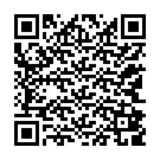 QR Code สำหรับหมายเลขโทรศัพท์ +12142809038