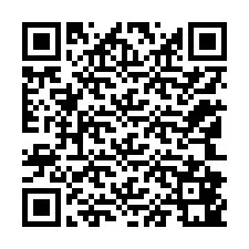 QR Code สำหรับหมายเลขโทรศัพท์ +12142841109