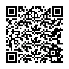 Código QR para número de teléfono +12142841307