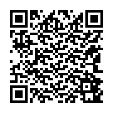 Código QR para número de teléfono +12142841602