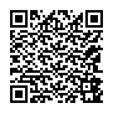 QR код за телефонен номер +12142841859