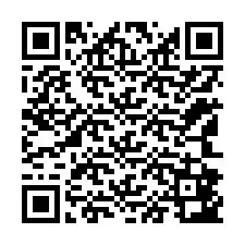 QR Code สำหรับหมายเลขโทรศัพท์ +12142843001