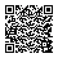 Kode QR untuk nomor Telepon +12142843436