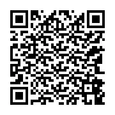 Código QR para número de teléfono +12142849848